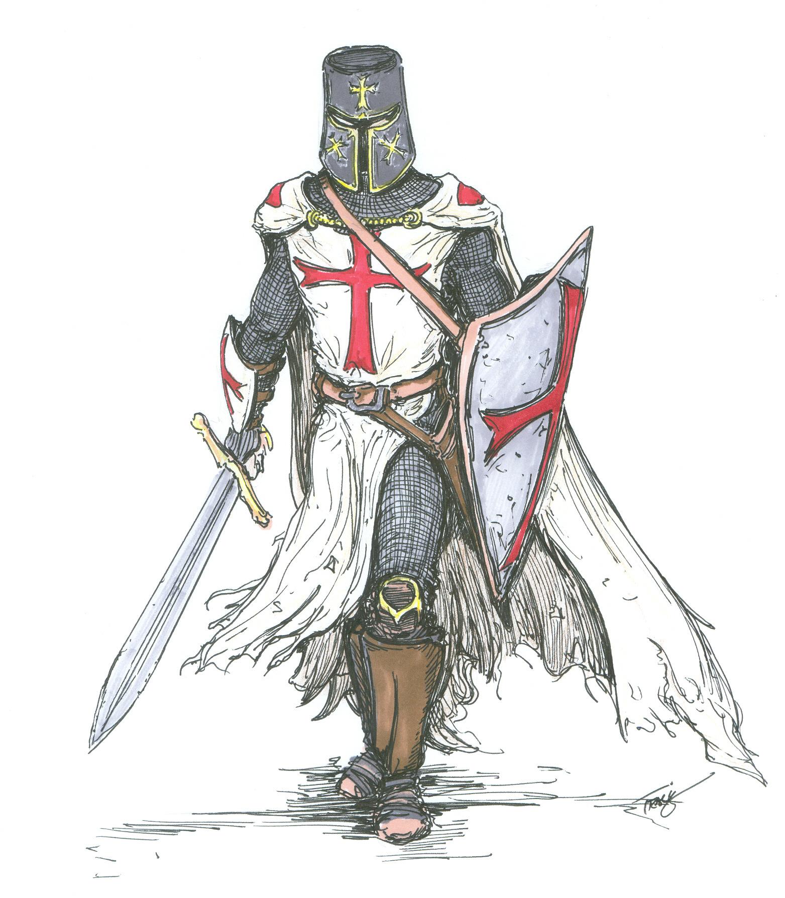 High Quality Knights Templar Blank Meme Template