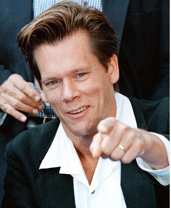 Kevin Bacon approves Blank Meme Template