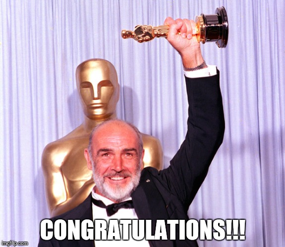Oscar Sean | CONGRATULATIONS!!! | image tagged in oscar sean | made w/ Imgflip meme maker