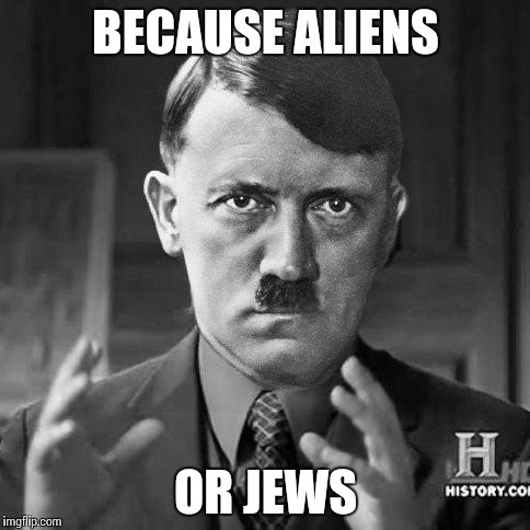 Ancient jews | BECAUSE ALIENS OR JEWS | image tagged in ancient jews | made w/ Imgflip meme maker