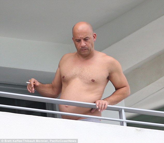 Fat Vin Diesel Blank Meme Template