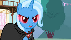 High Quality trixie red eyes Blank Meme Template