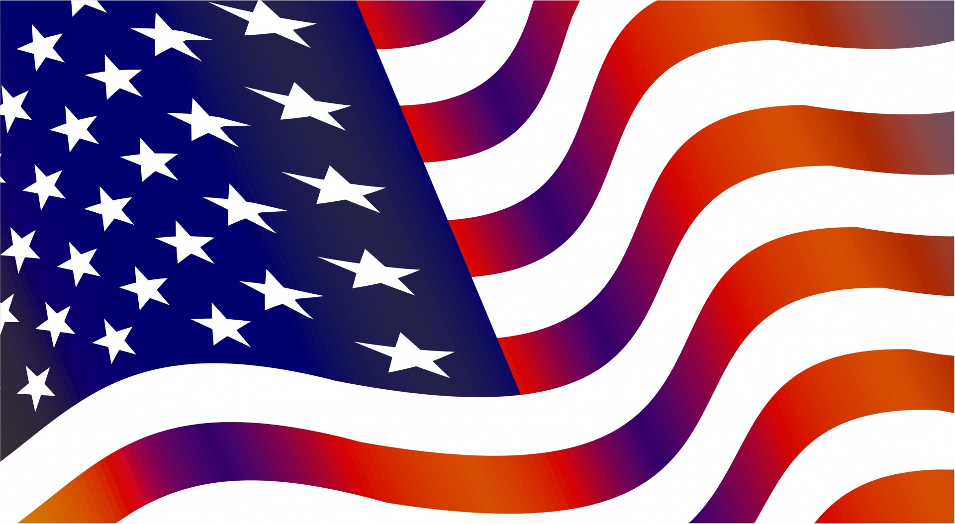 High Quality american flag Blank Meme Template