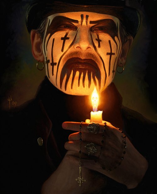 10 minutes into King Diamond and chill and she looks at you like Blank Meme Template