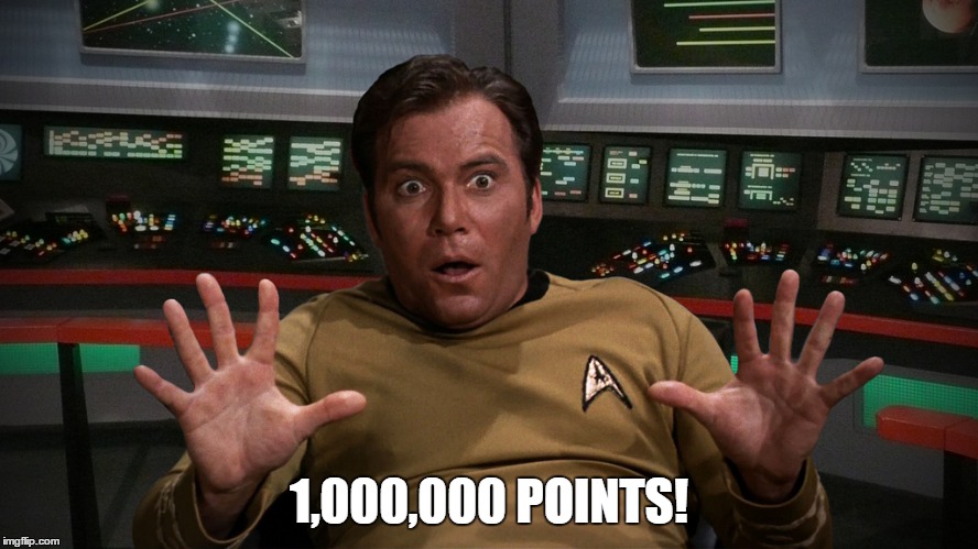 1,000,000 POINTS! | made w/ Imgflip meme maker