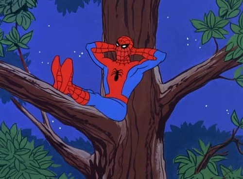Spiderman Tree Blank Meme Template