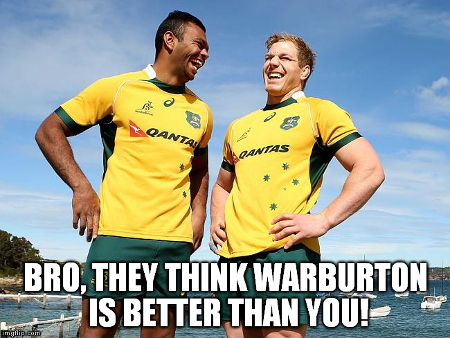 Pocock meme 1 | BRO, THEY THINK WARBURTON IS BETTER THAN YOU! | image tagged in pocock meme 1 | made w/ Imgflip meme maker