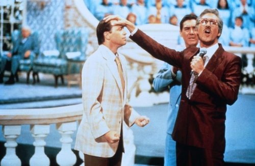 Televangelist Fletch Blank Meme Template
