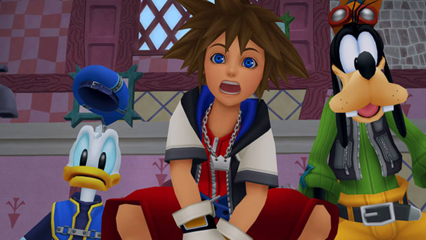 High Quality Kingdom Hearts Funnies Blank Meme Template