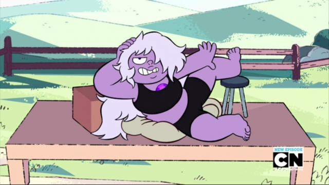 Seductive Amethyst Blank Meme Template