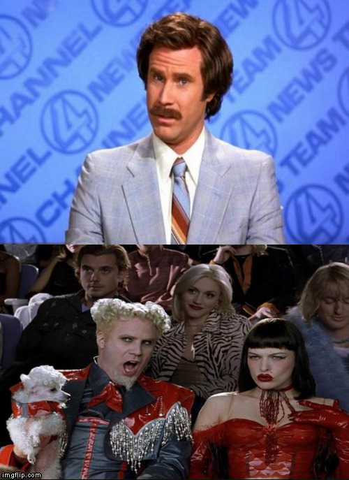 High Quality i'm ron burgundy? Blank Meme Template