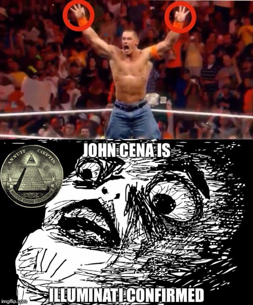 Welcome John Cena, to the Illuminati | image tagged in meme,illuminati confirmed,john cena | made w/ Imgflip meme maker