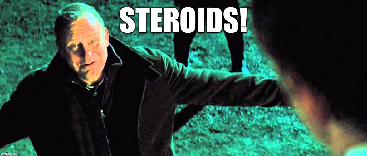 Thoroids | STEROIDS! | image tagged in hygiene | made w/ Imgflip meme maker