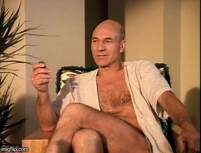 High Quality Sexy Picard Blank Meme Template