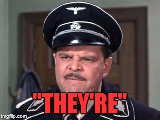 Grammar Nazi | "THEY'RE" | image tagged in grammar nazi | made w/ Imgflip meme maker