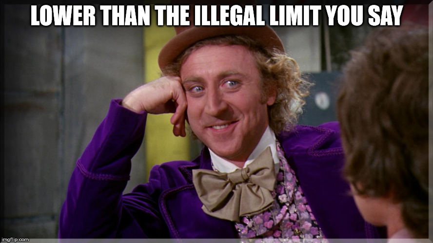 LOWER THAN THE ILLEGAL LIMIT YOU SAY | made w/ Imgflip meme maker