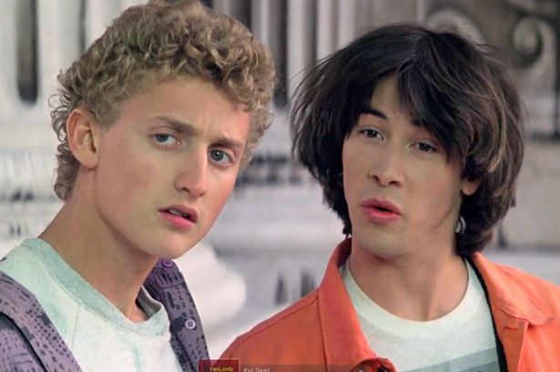 High Quality Bill And Ted Blank Meme Template