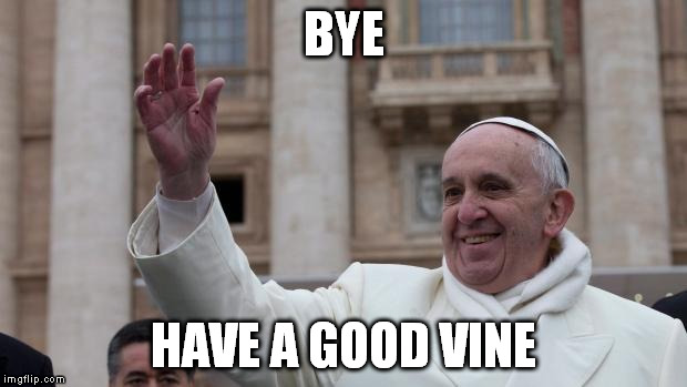 BYE HAVE A GOOD VINE | made w/ Imgflip meme maker