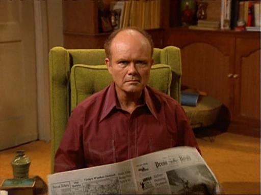 Red Foreman Blank Meme Template