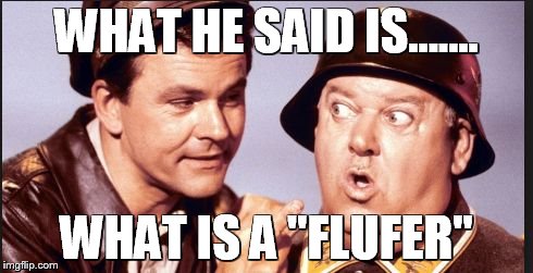 hogan | WHAT HE SAID IS....... WHAT IS A "FLUFER" | image tagged in hogan | made w/ Imgflip meme maker
