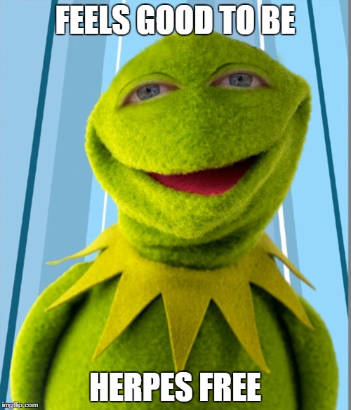 FEELS GOOD TO BE HERPES FREE | made w/ Imgflip meme maker