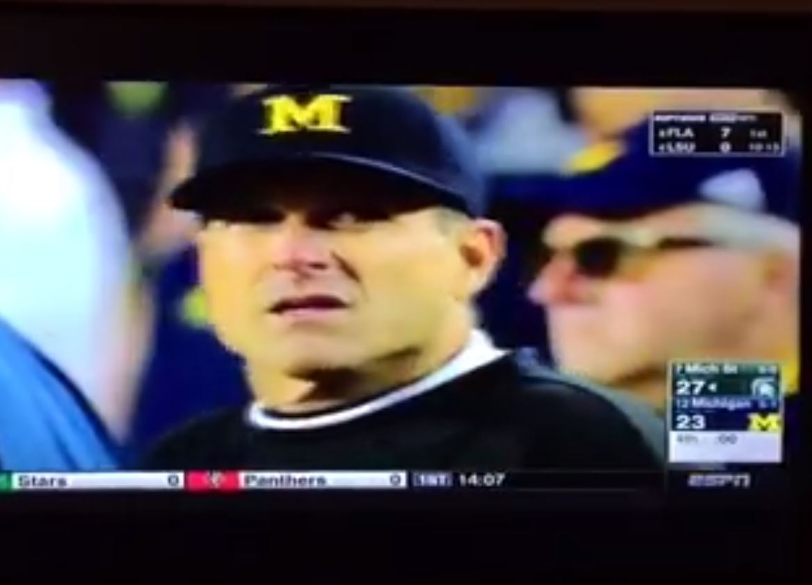 High Quality Jim Harbaugh confused Blank Meme Template