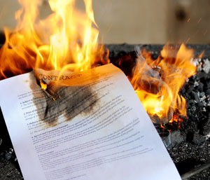 High Quality Burning Documents Blank Meme Template