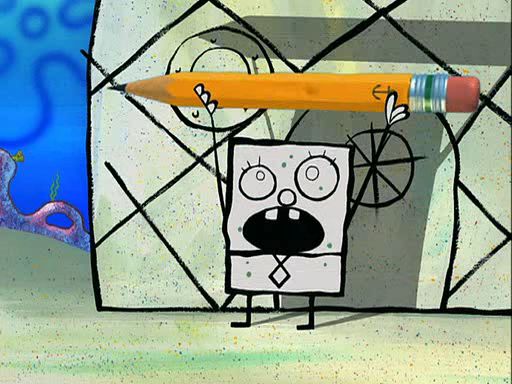 doodlebob Blank Meme Template