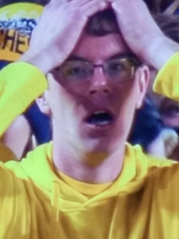 High Quality Dissapointed U of M Fan Blank Meme Template