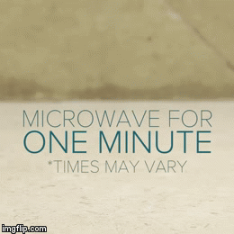 Panggang dalam microwave sampai mengembang dan matang. (Via: facebook.com/buzzfeedtasty)
