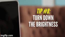 Atur keterangan cahaya. Semakin rendah, semakin bikin baterai awet. (Via: youtube.com)