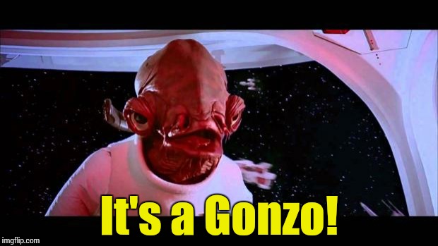 admiral akbar | It's a Gonzo! | image tagged in admiral akbar | made w/ Imgflip meme maker