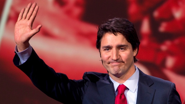 Justin Trudeau Hand Up Blank Meme Template