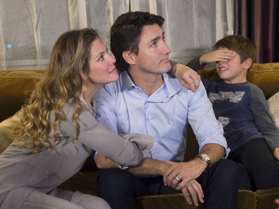 Justin Trudeau Family Blank Meme Template