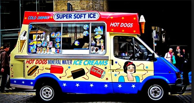 ice cream truck Blank Meme Template