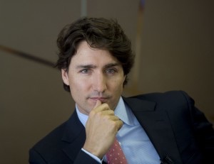 High Quality Smug Trudeau Blank Meme Template