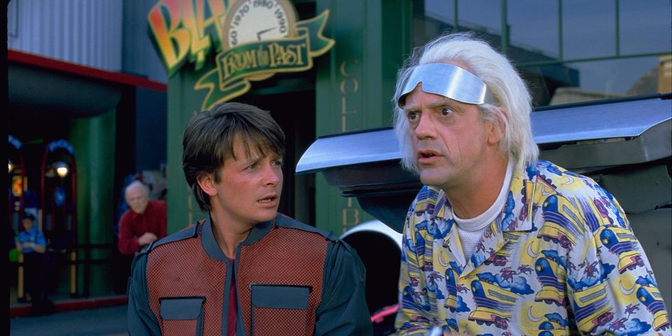 High Quality back to the future Blank Meme Template