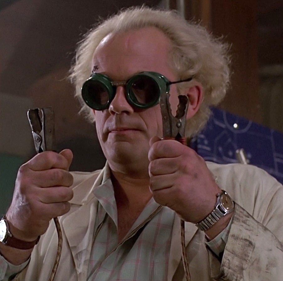 High Quality Doc Brown Blank Meme Template