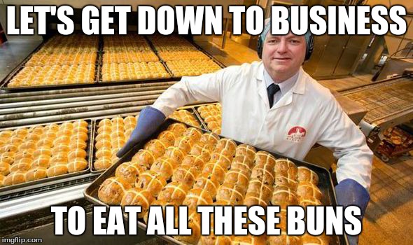 After the war ended, Shang found his true passion. | LET'S GET DOWN TO BUSINESS TO EAT ALL THESE BUNS | image tagged in movies,mulan,lyrics | made w/ Imgflip meme maker