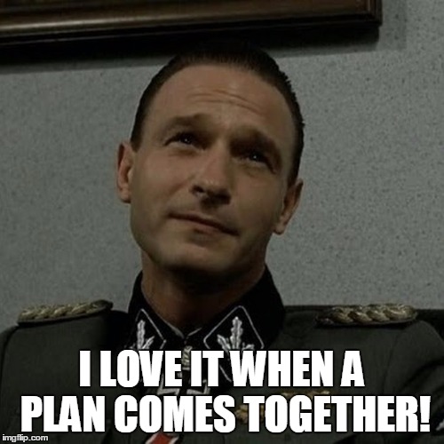 I LOVE IT WHEN A PLAN COMES TOGETHER! | made w/ Imgflip meme maker