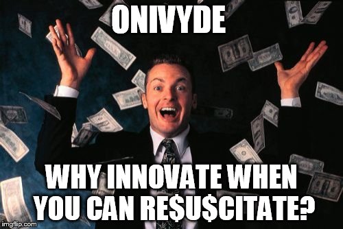Money Man | ONIVYDE WHY INNOVATE WHEN YOU CAN RE$U$CITATE? | image tagged in memes,money man | made w/ Imgflip meme maker