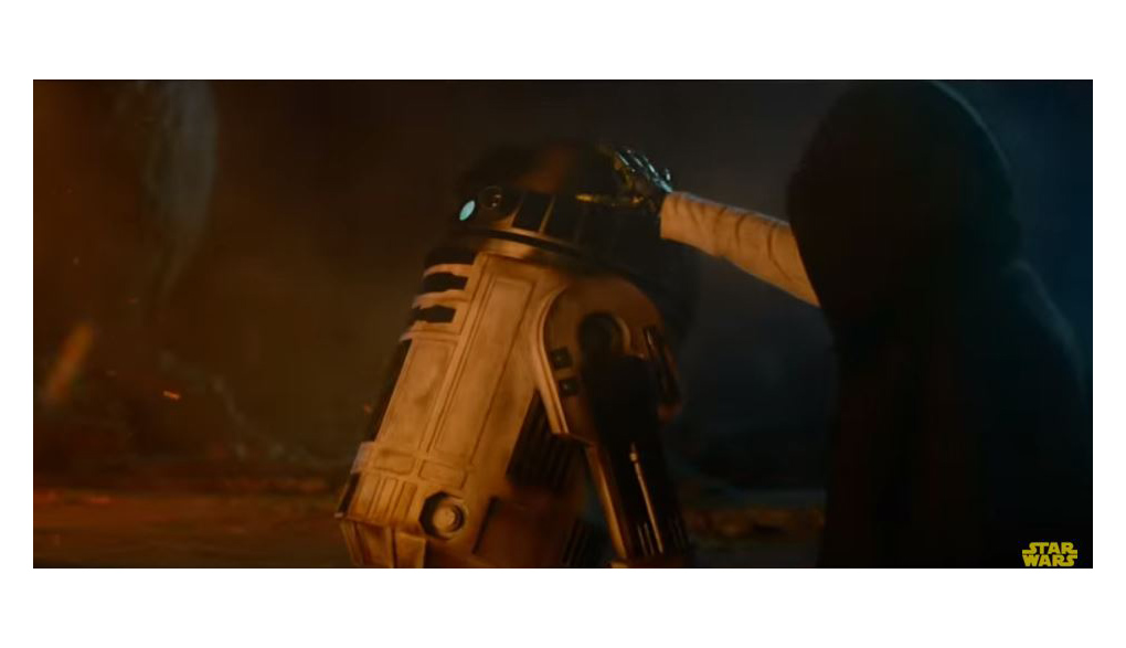 Luke w R2 Force Awakens Blank Meme Template