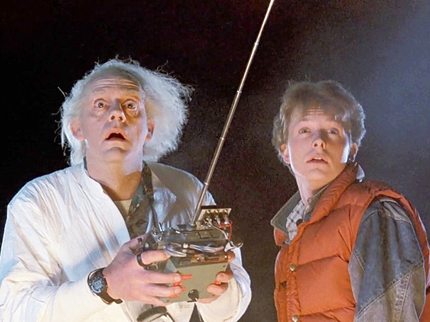 Back to the Future Blank Meme Template