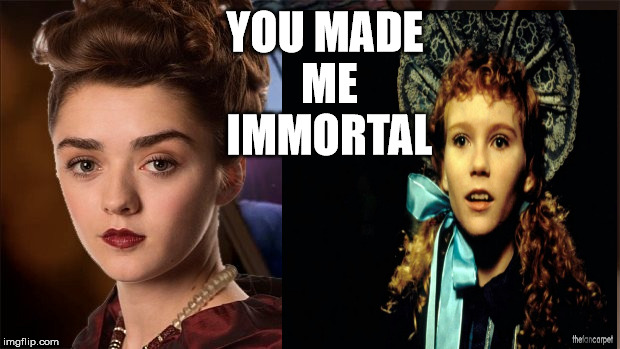 YOU MADE ME IMMORTAL | image tagged in doctor who | made w/ Imgflip meme maker