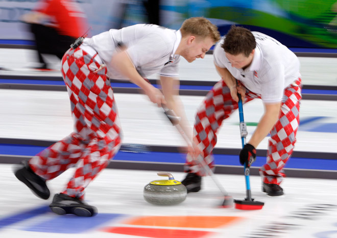 curling  Blank Meme Template