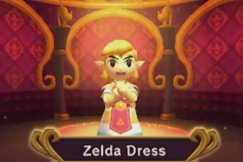 High Quality zelda dress Blank Meme Template