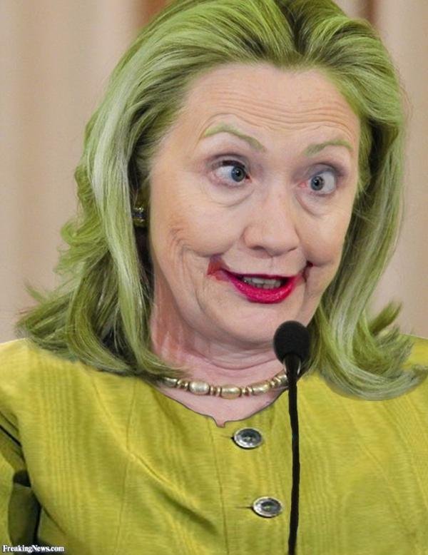 Hillary Clinton Cross Eyed Blank Meme Template