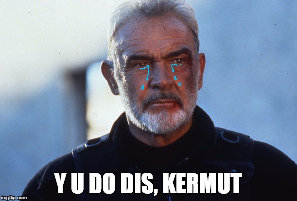 Y U DO DIS, KERMUT | made w/ Imgflip meme maker