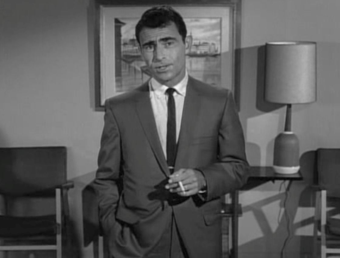 Rod Serling: Imagine If You Will Blank Meme Template