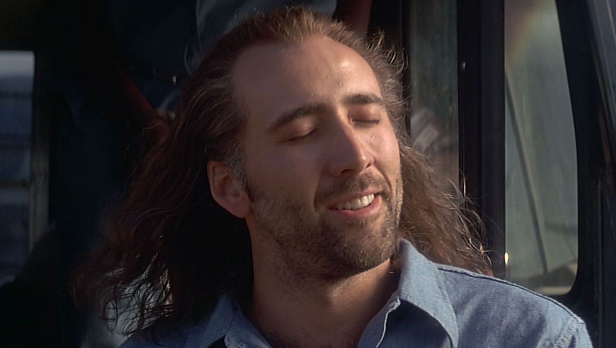 High Quality Cool Breeze Nic Cage  Blank Meme Template